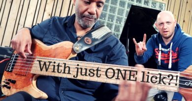 How to play BASS FILLS… like the gospel guys (with just one lick)