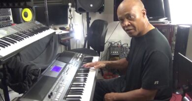 KEYBOARD PRACTICE SESSION PART 1- INTERMEDIATE - CREDIT TO THE BASS PLAYERS NEAR THE END OF VIDEO