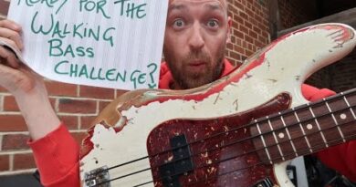 Learn how to play walking bass lines... in less than 10 minutes!