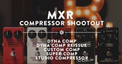 MXR Compressor Shootout: Dyna Comp, M-102, Custom Comp, Super Comp, Studio Comp | Reverb Demo Video