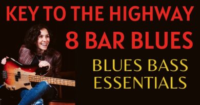 Play The 8 Bar Blues On Bass: Learn "Key To The Highway" By Derek & The Dominos EASY BASS LESSON