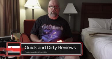Quick and Dirty Reviews (Episode 2) - Fender Acoustic 100 Amplifier