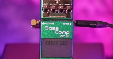 Review Demo - Boss BC-1X Bass Compressor