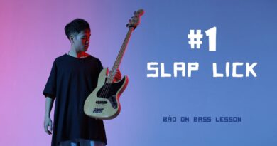 #1 Slap Bass Licks // Bao's Bass Lessons (tab) - C minor #bass #basslick #slap