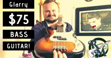 $75 BASS GUITAR // Glarry GP Bass Review