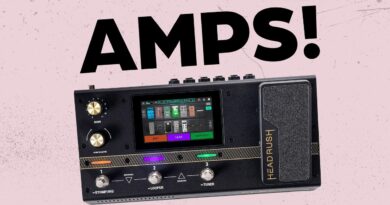 All the amp models in the Headrush Flex Prime