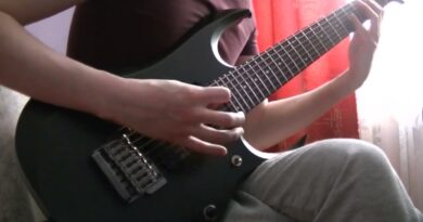 As I Lay Dying - "Confined" / 7 Strings Guitar Cover