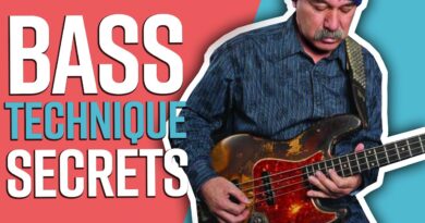 BASS TECHNIQUE SECRETS with Bobby Vega