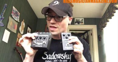 Bass Musician Magazine Reviews Sadowsky Preamp/DI Pedals SBP 1 & SBP 2