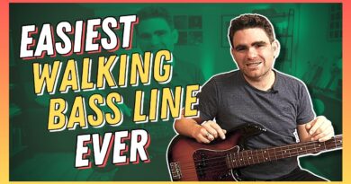 Easiest Walking Bass Line Ever