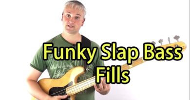 Funky Slap Bass Fills and How To Practice Them (Mark King Triplets etc.)