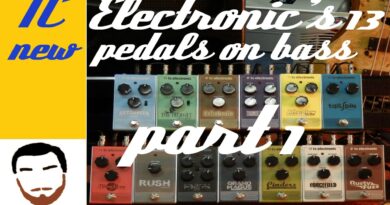 Gear Review: TC Electronic's 13 new pedals on bass part 1