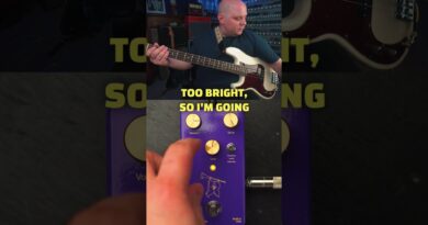 Harby Noble Tone on bass ???? #fuzz #bass