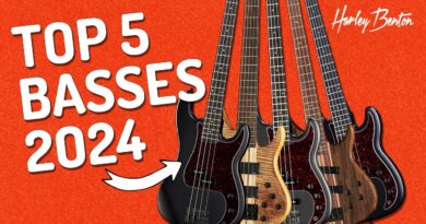 Harley Benton - Top 5 Basses - 2024 - A great mix!