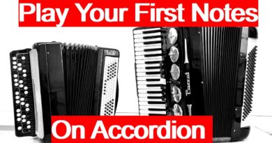 How to play accordion: First easy lesson for Beginners