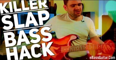 Killer Slap Bass Hack - How To Slap In 6ths On The Bass Guitar