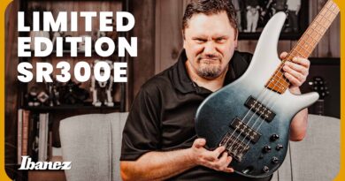 Limited Edition Ibanez SR300E 4-String Electric Bass Guitar Demo & Review