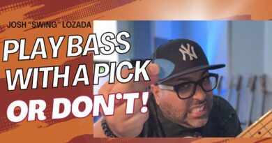 Lost Your Pick? Try These 2 Bass Tricks! Josh "Swing" Lozada
