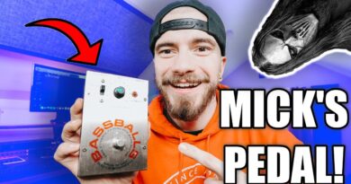 MICK THOMSON'S SECRET PEDAL! ELECTRO HARMONIX BASSBALLS PEDAL DEMO!