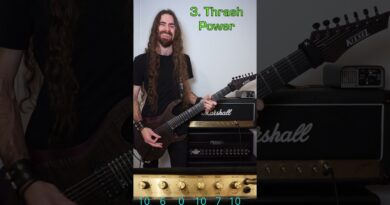 My 5 Favorite Marshall JCM800 Tone Settings