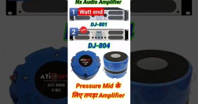 Pressure Mid Amplifier | Pressure Mid Ke liye Amplifier | 400 watt Pressure Mid #dj #pressuremid