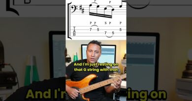 Pull-Off Slap Bass Technique