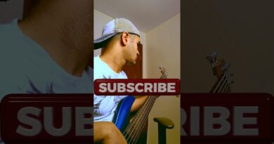 Rock Bass Groove with distortion & Reverb! Feel the Vibe! ⚡#shorts