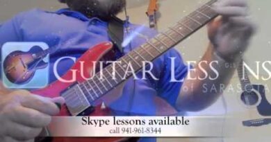 Skype Guitar & Bass Lessons available