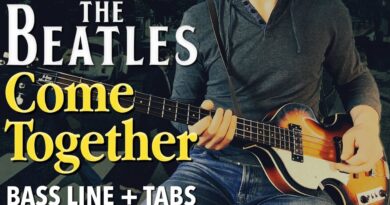 The Beatles - Come Together /// BASS LINE [Play Along Tabs]