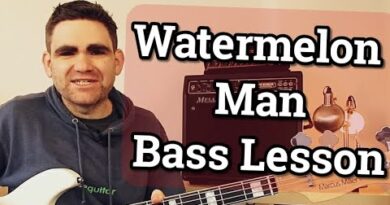 Watermelon Man - Beginner Bass Guitar Lesson