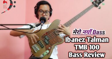 मेरो नयाँ  BASS GUITAR | Ibanez Talman TMB100 Bass Review In Nepali | Nepali Bass Guitar Lesson