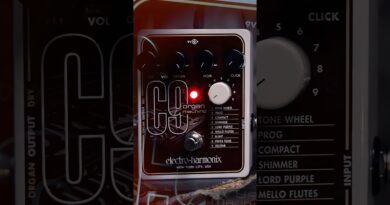 ????→???? From #BASS to #ORGAN with @EHX C9 ORGAN MACHINE: #TONEWHEEL MODE! #Shorts