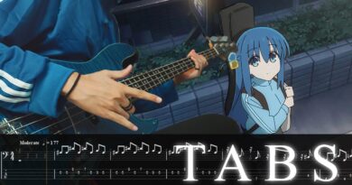 【TABS】What if Bocchi plays the BASS instead ぼっちちゃんがベースを弾いたら？ 봇치가 베이스를 연주하면 어떨까요? あのバンド Bass Cover