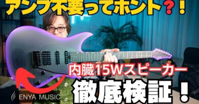 アンプもペダルも不要!?〈Enya INSPIRE〉をプロがガチ採点！
