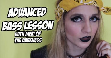 Advanced Bass Lesson With Meri Of The Darkness ft JacobEdwards