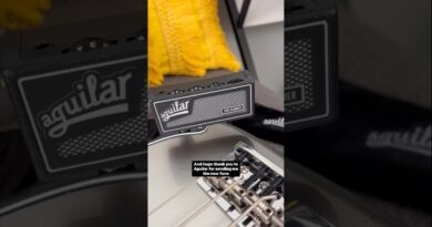 Aguilar amPlug 3 Tone Hammer Headphone Amp ????❤️ #aguilaramp #bassist #bassamplifier