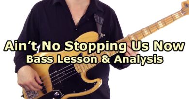 Ain't No Stopping Us Now (Main Riff) - Bass Lesson & Analysis