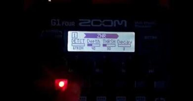 Andy Timmons patch setting,ZOOM G1 FOUR, G1X FOUR ,G3N,G3XN,ZOOM G5N,GCE3