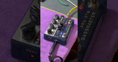 Bass Preamp DRV Ch.(Bass Master "PRO-Custom" Sound Test)