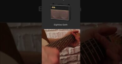 Best amps in Garage Band/check out sound/best guitar amps emulators/#garageband #telecaster