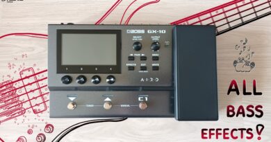 Boss GX-10 BASSIST Pedalboard | ALL BASS EFFECTS Stereo | Multi FX Pedal for Multi-Instrumentalists!