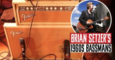 Brian Setzer's 1960s Fender Bassmans | Rig Rundown Trailer