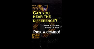 Can You Hear The Difference? 3 Mic Setups on Mark Bass CMD102P & Traveler 151P | Funky Bass Tone ????????