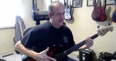 Chad's Bass Reviews   Part 4   Harley Benton JB 75FL