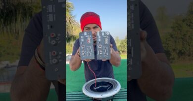 Dual mono amplifier connected to DVC subwoofer????