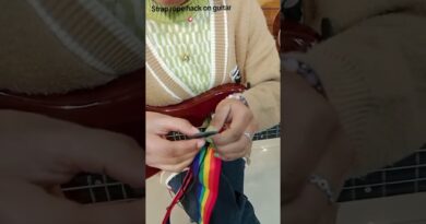 Guitar Strap Lock Hacks ( Part - 1 )