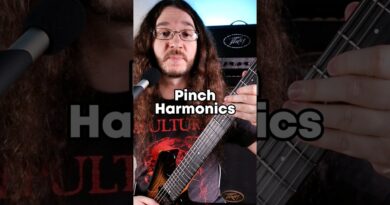 How to play Pinch Harmonics #guitar #metal