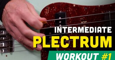 ????Intermediate Plectrum Workout #1: Sixteenth Note Rock! ????