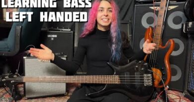 Learning To Play Bass Left Handed - Part 1