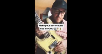 Make your bass sound like a MOOG ????????????